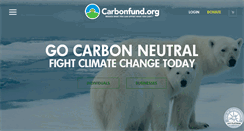 Desktop Screenshot of carbonfund.org